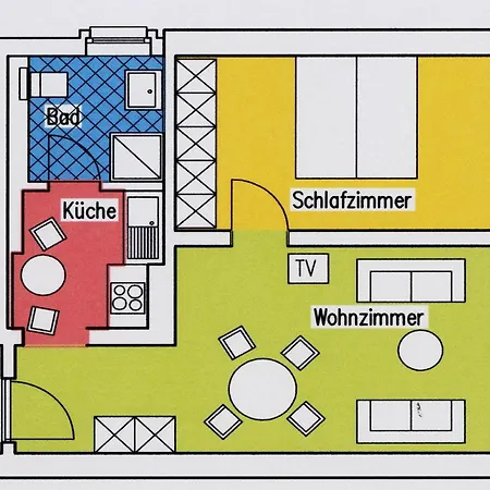 Bismarckshoehe Alma アパート *